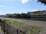 NS 7616 with an Eastbound train